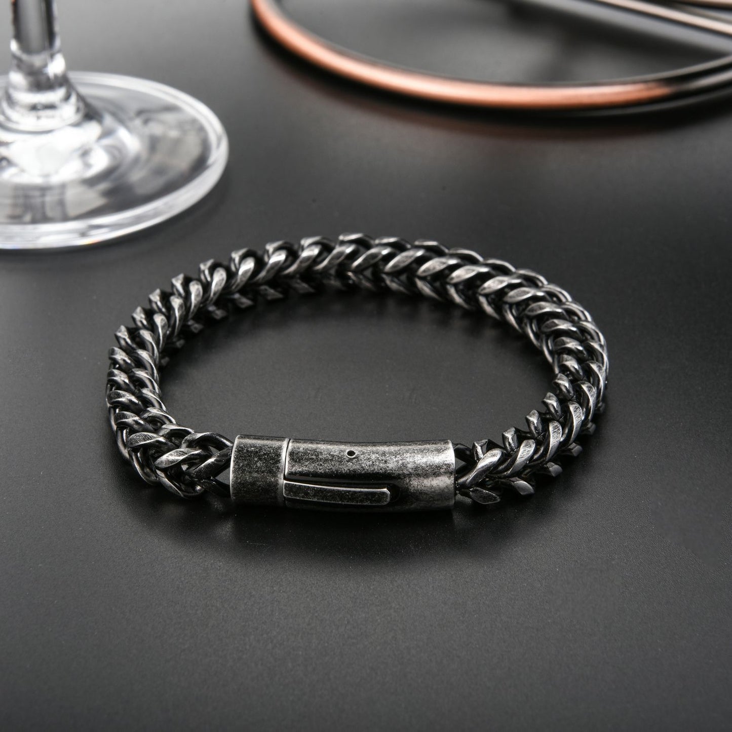DREAM DESIGNS Stainless Steel Vintage Bracelet