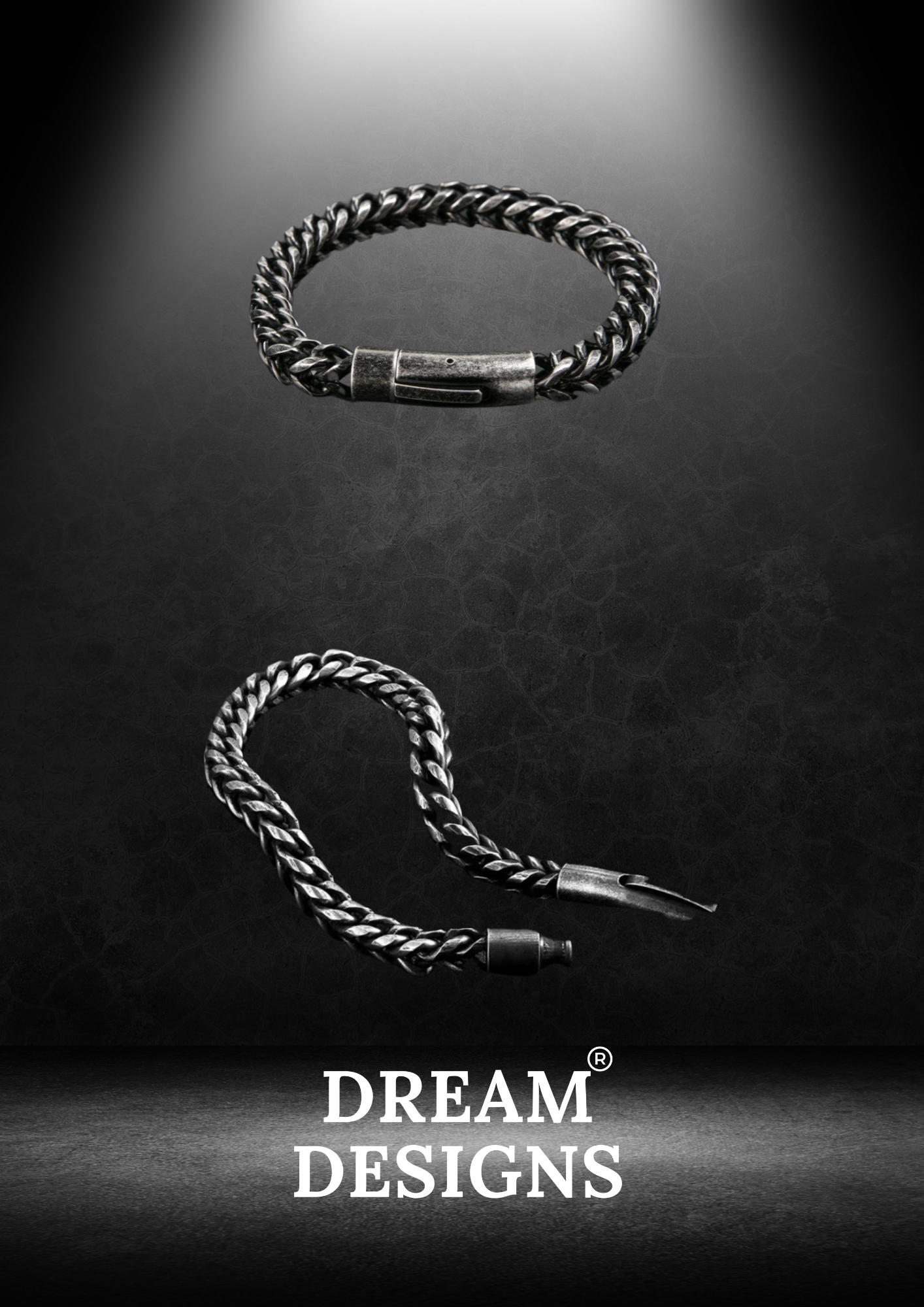 DREAM DESIGNS Stainless Steel Vintage Bracelet
