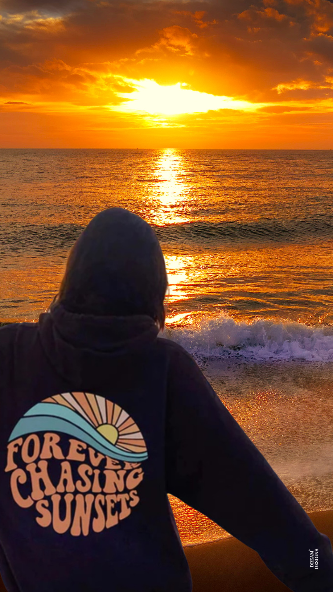 Forever Chasing Sunset Dream Sweater